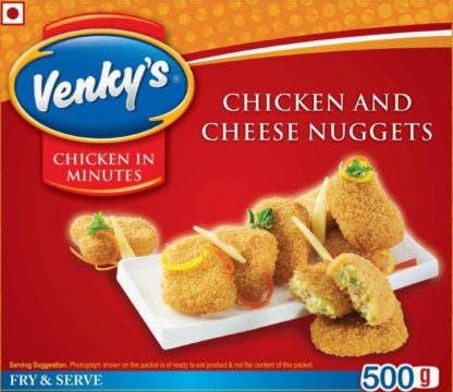 Venkey's Chicken and Cheese Nuggets: 500g