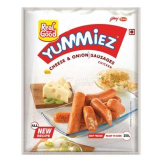 Yummiez Chicken Cheese and Onion Sausage :250g