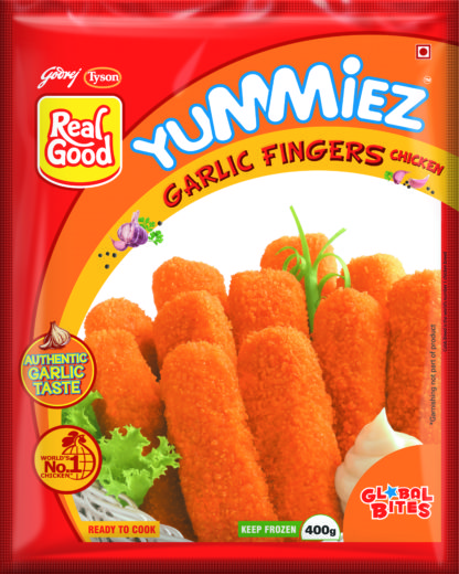 Yummiez Chicken Garlic Finger : 400g