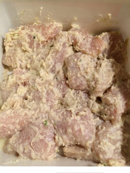Marinated Chicken Malai Tikka